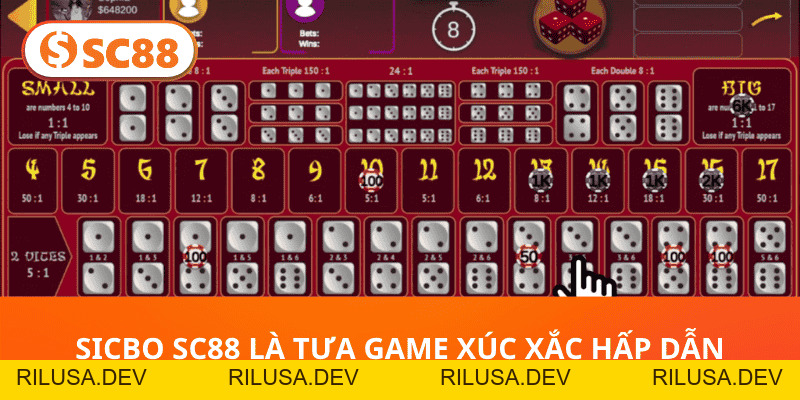 Sicbo SC88 - Tựa Game Giải Trí Đầy Hấp Dẫn Tại Sân Cược - rilusa