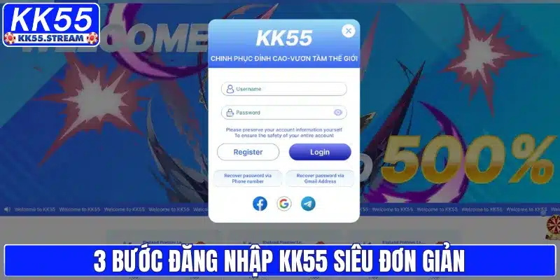Đăng Nhập KK55 Nhanh Chóng, An Toàn Cho Tất Cả Người Chơi - rilusa