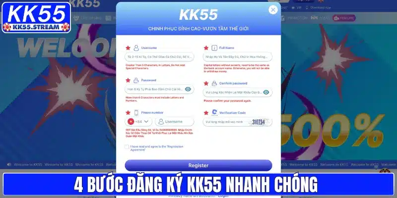 Đăng Ký KK55 – Trải Nghiệm Cá Cược Online Đỉnh Cao, Hấp Dẫn - rilusa
