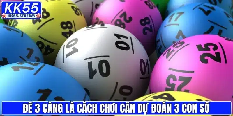 Đề 3 Càng - Hướng Dẫn Nuôi Số Đơn Giản Nhanh Thắng Nhất - rilusa