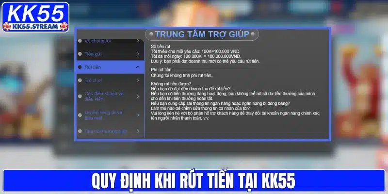 Rút Tiền KK55 – Hướng Dẫn Giao Dịch Chi Tiết Từ A Đến Z - rilusa