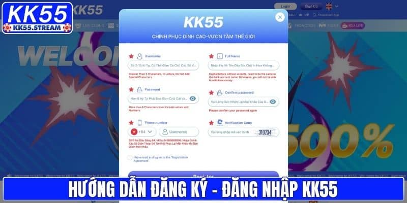 Hướng Dẫn KK55 - Quy Trình Cá Cược Siêu Đỉnh Tại Nhà Cái - rilusa